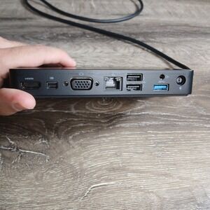 Dell WD15 K17A Docking Station USB-C K17A001 Dock ONLY NO A/C-ZB